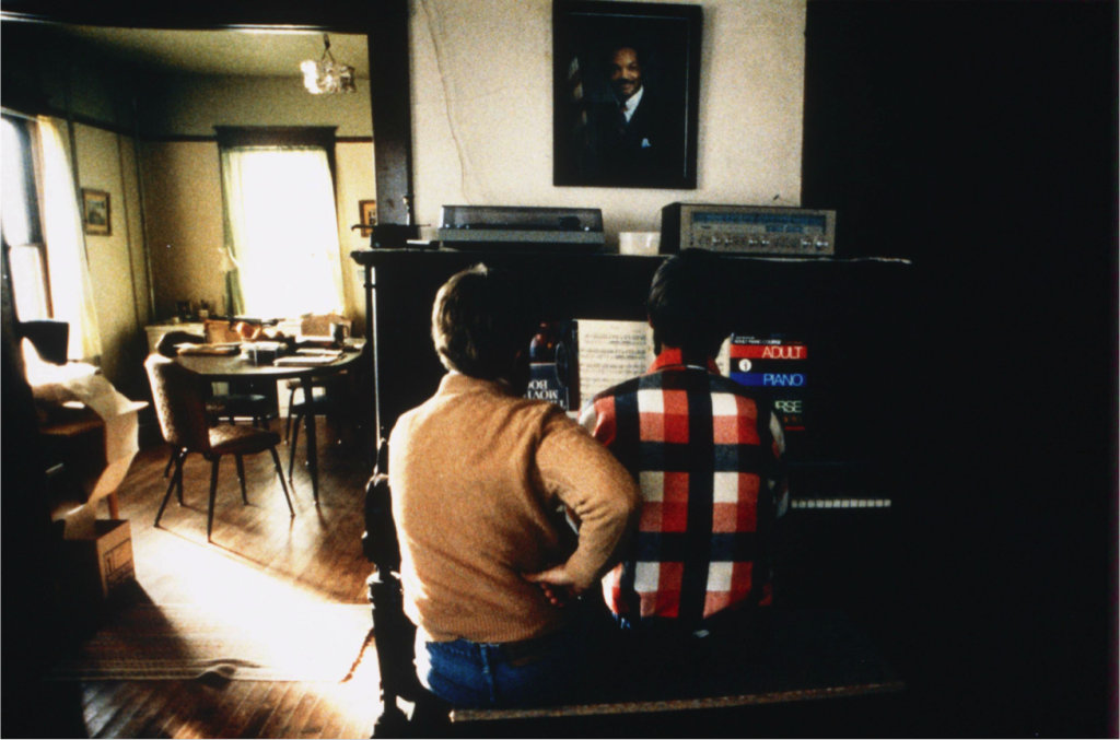 Life's simple pleasures, like harmonizing at the old house piano, continue despite Hanson's illness.