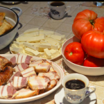 Romanian breakfast.